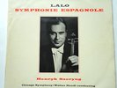 audiophile lp SZERYNG LALO SYMPHONIE ESPANOLE UK RCA Living Stereo SB 2120