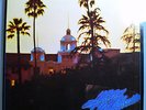 EAGLES HOTEL CALIFORNIA ORIG '76 ASYLUM LP LEO HULKA MASTER w/POSTER NEAR MINT