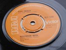 ELVIS PRESLEY  RARE 1969 ORANGE RCA  HEARTBREAK HOTEL ALL SHOOK UP