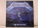 METALLICA - RIDE THE LIGHTNING - 1ST LP 1984 - MEGAFORCE - KREATOR OVERKILL