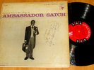 LOUIS ARMSTRONG ambassador satch SIGNED OG COLUMBIA CL 840 LP MONO SIX EYE LABEL
