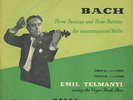 Decca LXT2951-53 - Bach - The Unaccompanied Violin Sonatas - Emil TELMANYI