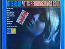 OTIS REDDING OTIS BLUE/SINGS SOUL RARE ORIGINAL '65 VOLT STEREO LP w/STICKER