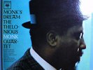THELONIOUS MONK w/CHARLIE ROUSE MONK'S DREAM RARE ORIG '61 COLUMBIA STEREO LP