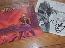 MEGADETH PEACE SELLS ... SIGNED BY 4 OG MEMBERS 86 US PRESS ??????? METALLICA
