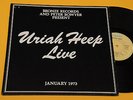 URIAH HEEP 2LP LIVE ORIG GERMANY 1973 EX+   AUDIOFILI GATEFOLD COVER