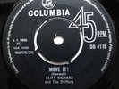 CLIFF RICHARD AND THE DRIFTERS MOVE IT RARE BLACK COLUMBIA 7