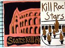 KILL ROCK STARS COMPILATIONS 3xLp Silk Screened Covers Nirvana Bikini Kill Karp