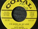 Rare Northern Soul 45 Patti Austin I've Given All My Love promo on Coral
