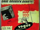 DAVE BRUBECK QUARTET VOL2 FRENCH UNIQUE COVER LP