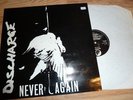 DISCHARGE Never Again LP FOC Original OI PUNK VARUKERS Conflict