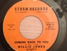 RARE  SOUL  POPCORN - R&B - WILLIE JONES - COMING BACK TO YOU