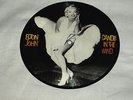 ELTON JOHN CANDLE IN THE WIND (live) 7'' PICTURE DISC UK ORIG 1988 ROCKET ESJP15