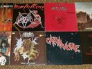 LP Konvolut Exodus Carnivore Celtic Frost Slayer Show no Mercy/Hell Awaits uvm.