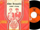 CARRIAGE COMPANY Beasts 45 Belgian 1969 HEAVY FUZZ GARAGE PSYCH Dutch PS LISTEN