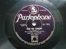 BLACK AMERICAN STAR ZAIDEE JACKSON 'SING YOU SINNERS' LONDON 193O PARLOPHONE E+