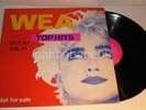 MADONNA - WEA TOP HITS OCT 1987 JAPAN PROMO VINYL LP WHO'S THAT GIRL UNIQUE P/S