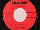 ELGINS: Finally / A Winner Never Quits (rare vocal groups vinyl 45)