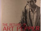 ART PEPPER: The Return Of Art Pepper (rare jazz vinyl LP) sm stain/toc