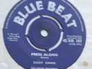 ZOOT SIMMS/ PRINCE BUSTER ALLSTARS-PRESS ALONG/100 TON MEGATON-7