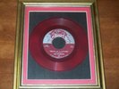 THE FLAMINGOS PARROT 808 DREAM OF A LIFETIME 45 RARE RED VINYL VOCAL / DOO WOP