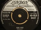 Marvin Rainwater - Boo Hoo - London Rare 45 HLU 9447