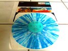 DEPECHE MODE-STRIPPED- Blue White Marbled Color Vinyl 12