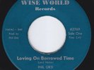 PHIL ORSI Loving On Borrowed Time  northern soul 45 STOMPER beach HEAR