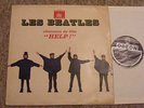 LES BEATLES HELP / LP OSX 230 Rare ODEON Blue Label  / Made in France EX