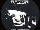 RAZOR -ARMED AND DANGEROUS limited picture disc VINYL
