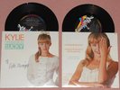 KYLIE MINOGUE - RARE Full Signature Signed “I Should Be So Lucky” 45 Single