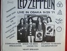 LED ZEPPELIN LIVE IN OSAKA 9/29 ’71 - 2 LP