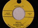 rare Soul R&B 45 FABULOUS PLAYBOYS nervous APOLLO Hear