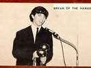 BRYAN & THE HANGMEN   2 ORIGINAL OFFICIAL 1960s PROMO POSTCARDS 1965   1 SIGNED