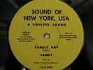 FAMILY rare Family Rap disco rap Peter Brown Sound NYC EX 12