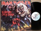 IRON MAIDEN Number Of The Beast RaRe Argentine M- Promo LP l k