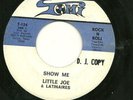LITTLE JOE & THE LATINAIRES 45RPM '67 TONI KNOCK ON WOOD/SHOW ME CHICANO SOUL