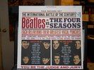 Beatles vs the Four Seasons stereo cover-reprinted with reprinted poster-vee-jay