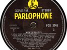 THE BEATLES WITH THE BEATLES UK STEREO RARE JOBETE CREDIT AND 'GOTTA'