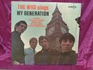 THE WHO SING MY GENERATION LP MONO DECCA EX WITH SHRINK WRAP TOWNSHEND DALTRY