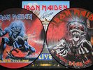 Iron Maiden, A Real Live One & A Real Dead One Pic Discs & Signed Tour Book