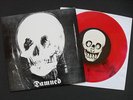 THE DAMNED  STRETCHER CASE RED MARBLE VINYL   RARE PUNK