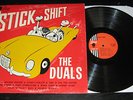 THE DUALS stick shift LP SUE 1961 ORIGINAL CARTOON COVER SURF HOT ROD GARAGE