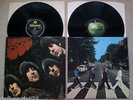 BEATLES UK – original RUBBER SOUL and ABBEY ROAD LPs.