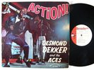 DESMOND DEKKER & THE ACES Action LP on Beverley's JA
