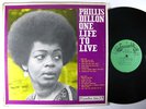 PHILLIS DILLON One Life To Live LP on Treasure Isle phyllis