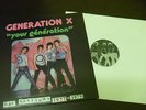 GENERATION X  YOUR GENERATION BBC SESSIONS 1977 - 1979 WHITE VINYL RARE PUNK