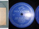 ELVIS PRESLEY Hard Headed Woman / Don't Ask Me Why RARE 1960 BRAZIL 78 RPM 