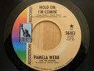 PAMELA WEBB hold on I'm coming LIBERTY PROMO 45 rare FUZZ PSYCH SOUL