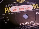 *THE BEATLES* RUBBER SOUL - 1965 UK EMI *STEREO* LP *MINT-*  *FACTORY SAMPLE*
